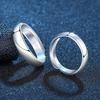 925 Sterling Silber Glatte Ringe Hohe Qualität für Damen-Temperament Bankett Hochzeits Schmuck Jubiläumsgeschenk