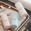 Portable Toothbrush and Mouthwash Holder Set with Toothbrushing Cup