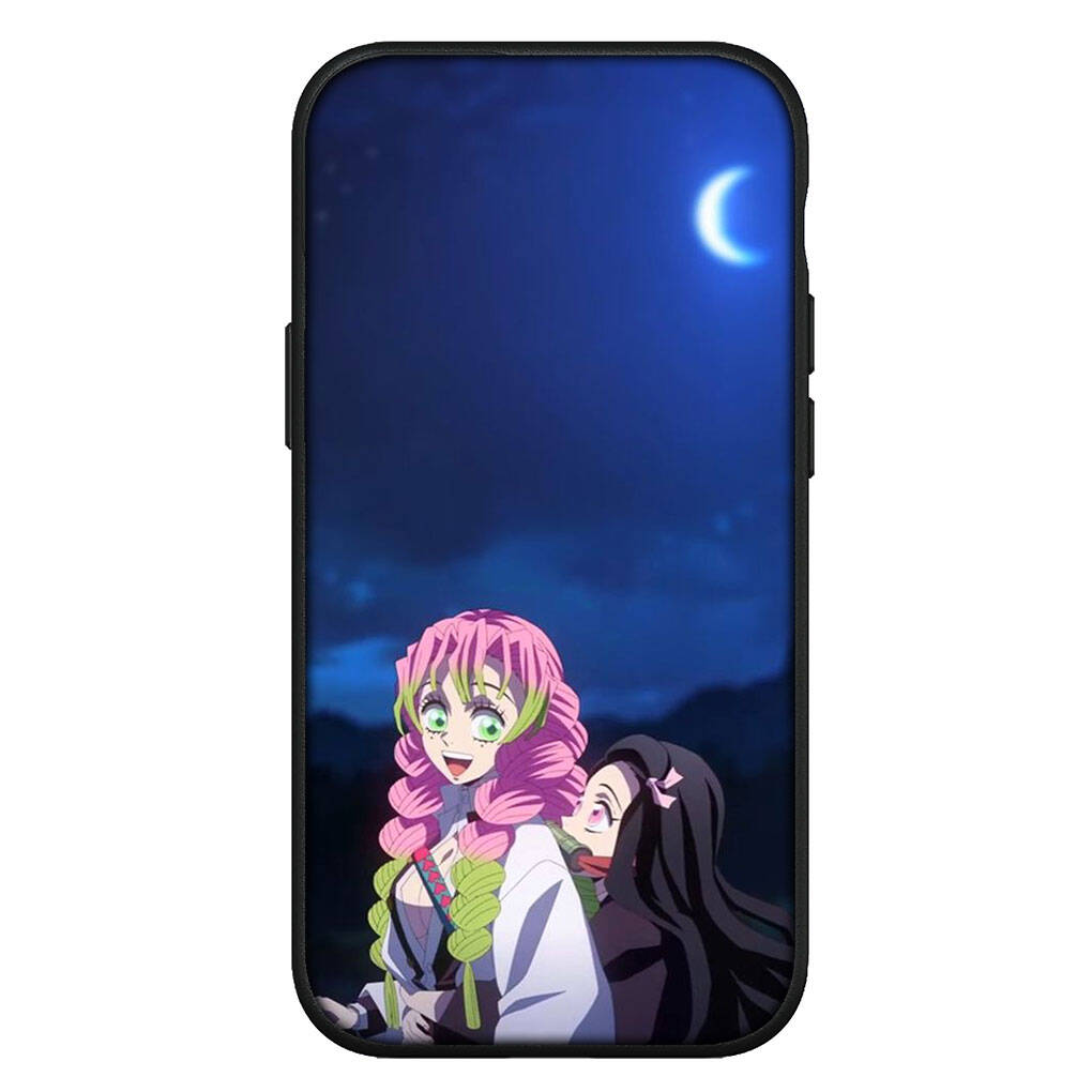 for Samsung Galaxy S25 S24 iPhone 17 16 15 Xiaomi Redmi Note 14 13 12 Plus Pro Max XR A37 A57 Case Nezuko Demon Slayer Daki Gyutaro OPPO Huawei Cover