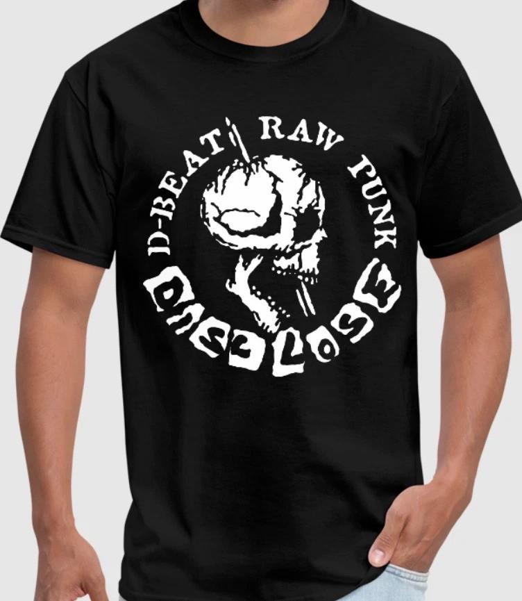 

DISCLOSE T shirt band Hardcore Punk Rock black color all size TU231 Unisex T-Shirt XXXL