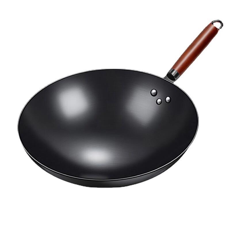 Wutuo Traditional Iron Stir-fry Wok Set