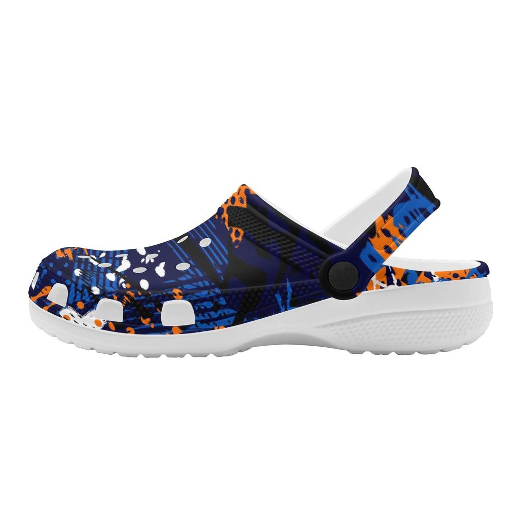 Breathable Printed Garden Clogs EVA Lightweight Slip On Shoes Women Men Beach Pool Bathroom Home Summer Sandals Daily Sandals
