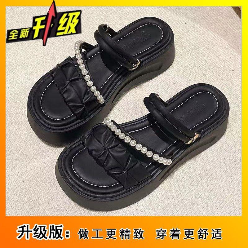 Two Platform Sandals Wear Two-in-one Sandals Women's Summer New Height-increasing Women's Shoes