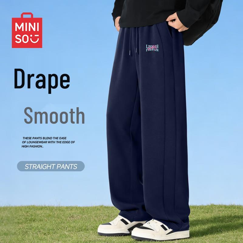MINISO Men s American Style Straight Leg Casual Sports Pants M