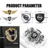 3D Metal Car Body Fender Emblem Shield Stickers Decor Auto Accessories For Nissan Nismo Tiida Teana V Almera X-Trail GTR Micra