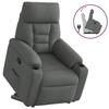 VidaXL Recliner Armchair Dark Grey Fabric 3303033