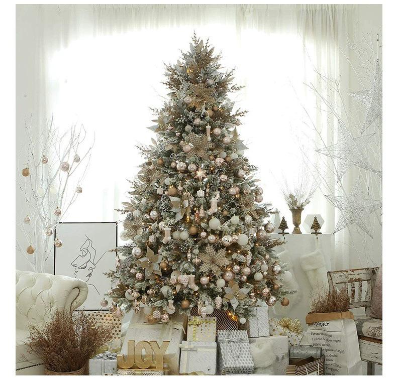 100 Parça Sınır Ötesi Noel Topu Süs Seti (3cm/4cm/6cm) - İçi Boş Parlak Klinker Süslemeler