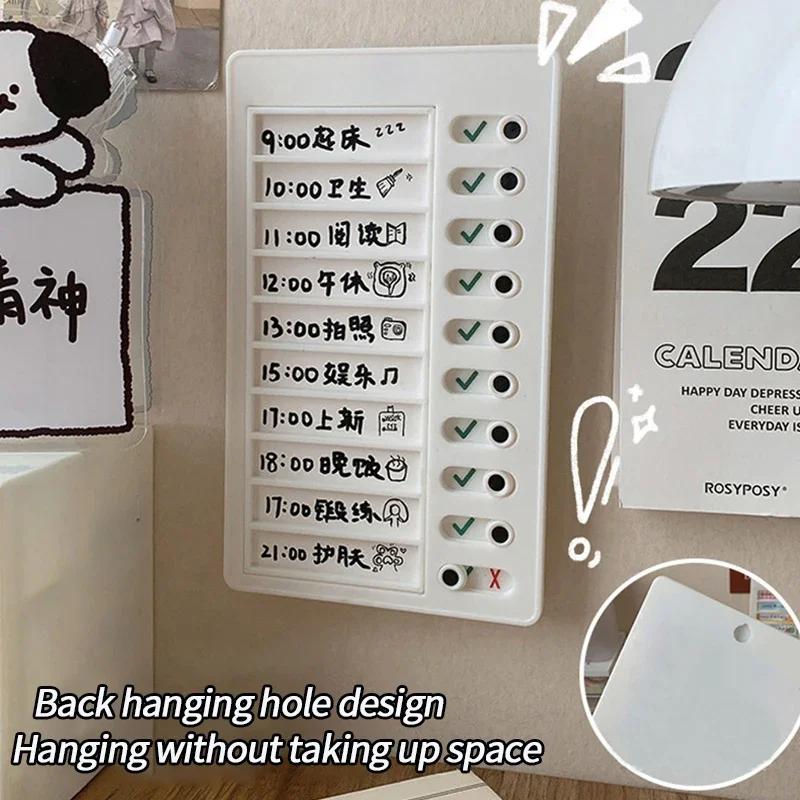 My Chores Reusable Checklist Board Daily Task Planning Board Hanging Checklist Check Plan Student Stationery Supplies Plan List