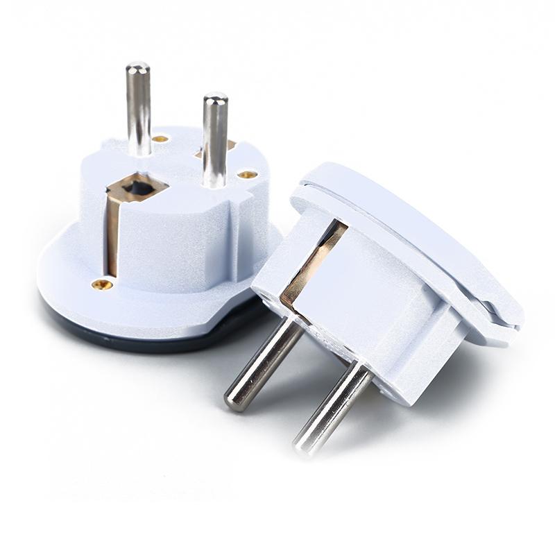 Austrálie Čína Evropské Cestování Čistá Měď Německý Standard Zástrčky Zásuvky Au Uk Us Do EU Euro Zástrčka Adaptér Převodník