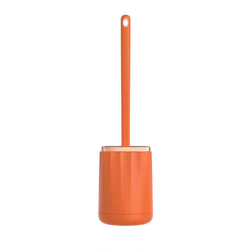 Light Luxury Toilet Brush Household Long-Handled TPR Brush Head No Dead Corners Durable Toilet Brush Bathroom Accessories
