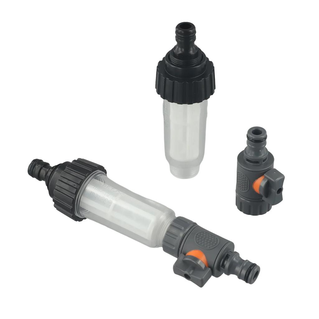 Water Filter Set for Motorhome Equipment Includes 2 Filters Replacement Strainers and Quick Adapters for Applications