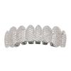 Exaggerated Trendy Hip Hop Fangs: Gold Zirconia Eight-Tooth Braces
