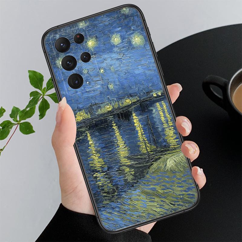 Claude Monet Garden Lotus Phone Case For Samsung Galaxy A52S A04S A21S A33 A23 A13 A14 A32 A52 A53 A54 A51 A71 M51