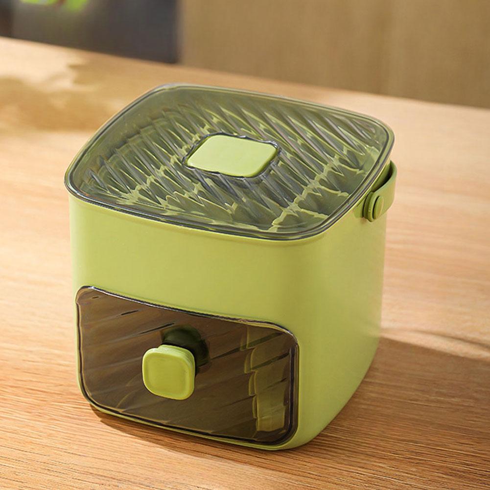 Ice Cubes Tray with Lid and Bin Ice Tray Easy Release Ice Maker for Drinks Whiskey Beer Cocktail Coffee