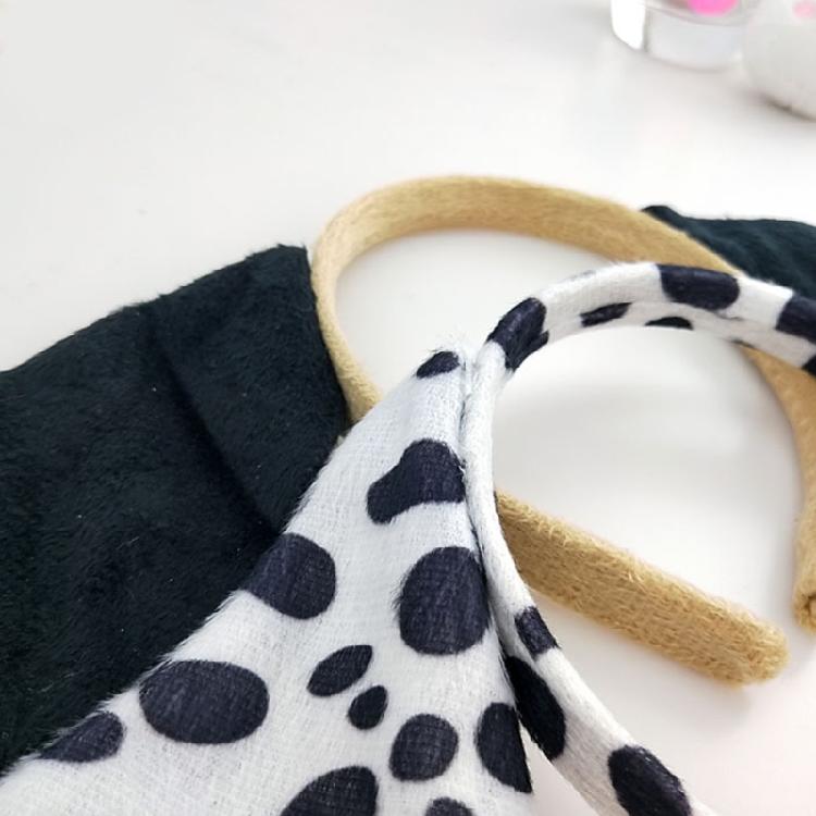 Dog Costume Accessory Set Ear Headband,Bow,Nose,Tutu,Tail Halloween Cosplay Prop