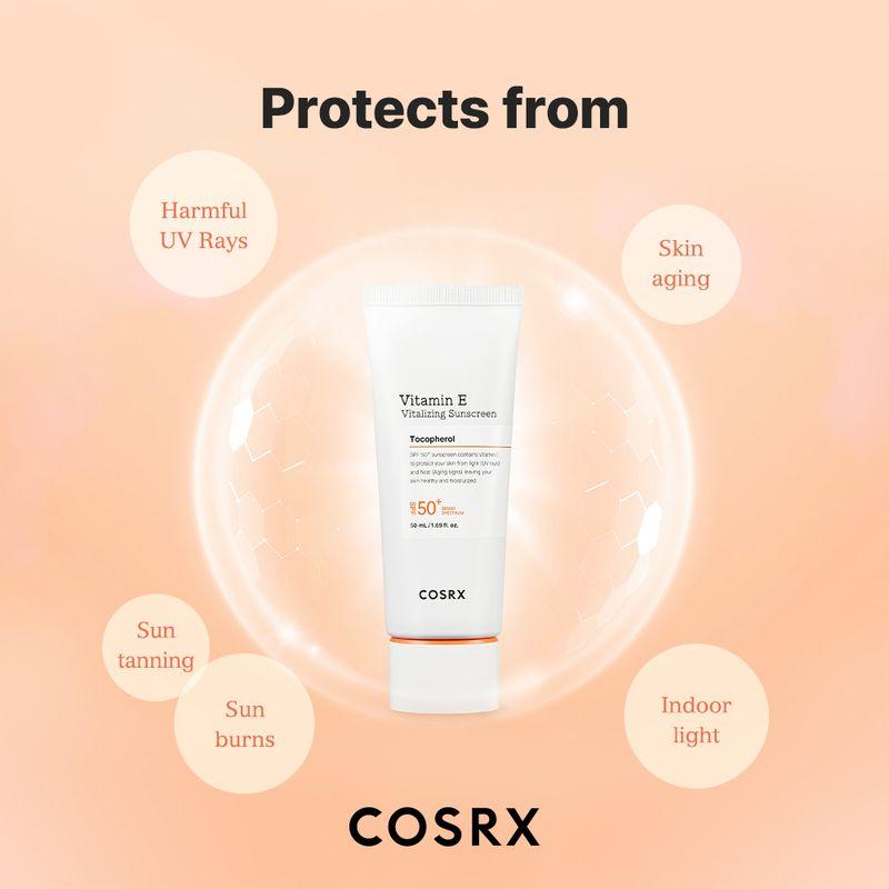 COSRX Vitamin E Vitalizing Sunscreen 50ml