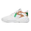Anta Dominator Eco-Friendly Series Fabric Casual Lightweight Breathable Mid-Top Sneakers Men Sneakers White Green 912038066-1