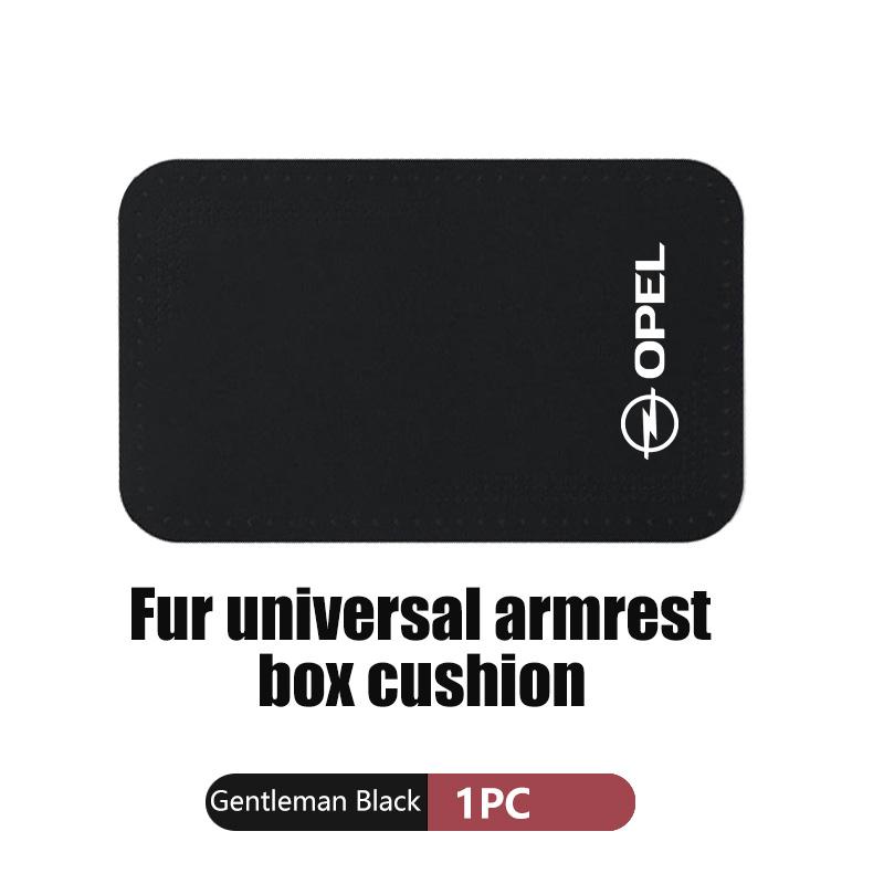 Suede Car Central Armrest Pad Scratch Resistant Anti Slip Cushion For Opel ADAM ASTRA J K CORSA E INSIGNIA MOKKA VIVA Meriva