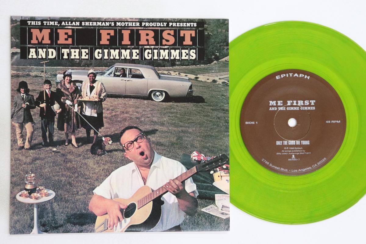 

7-дюймовая пластинка ME FIRST & THE GIMME GIMMES - Billy 864857 EPITAPH 1996 US Рок Б/У