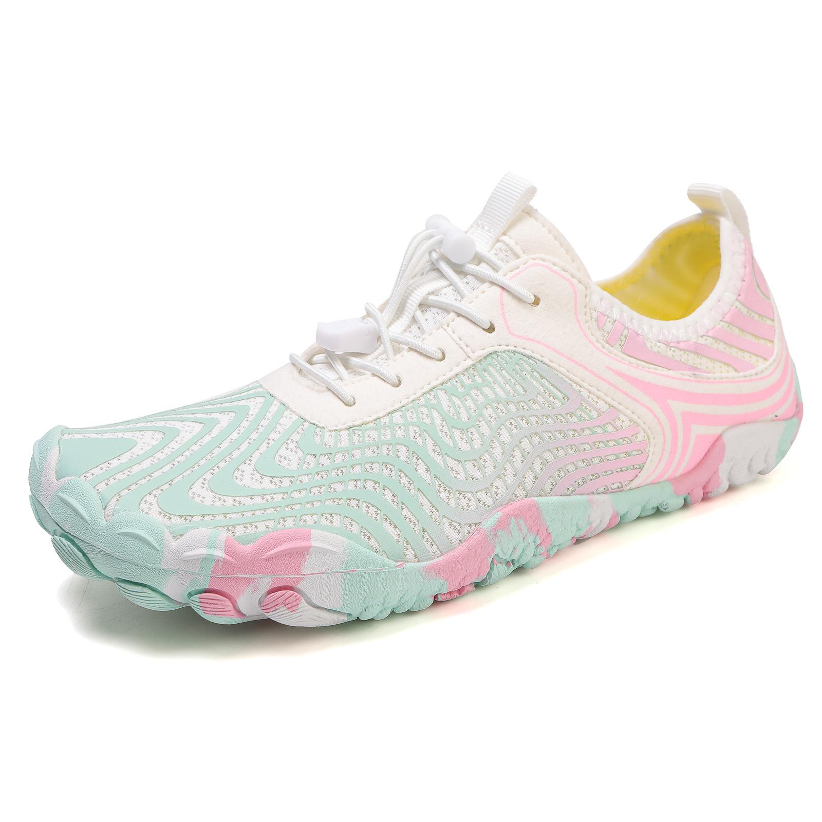 

Уличная обувь для ручьев, пятипалая пляжная обувь для ходьбы по воде, быстросохнущая обувь для плавания, мужская и женская нескользящая обувь для рыбалки, дышащая обувь для походов 42