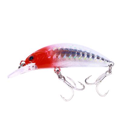 1Pcs Mini Sinking Minnow Angeln Lockt 60Mm 5,5G Barsch Wobbler Harte Tiefe Tauchen Künstliche Köder Tackle