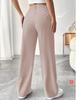 2025 Spring/Summer Women's Drapey High-waisted Slimming Wide-Leg Floor-Length Pants