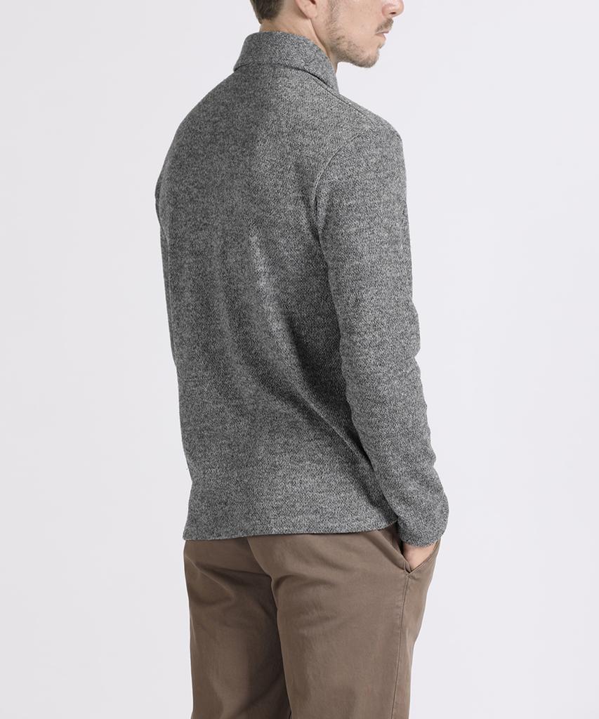 PANICALE Grey Comfort Collar Neck T-Shirt