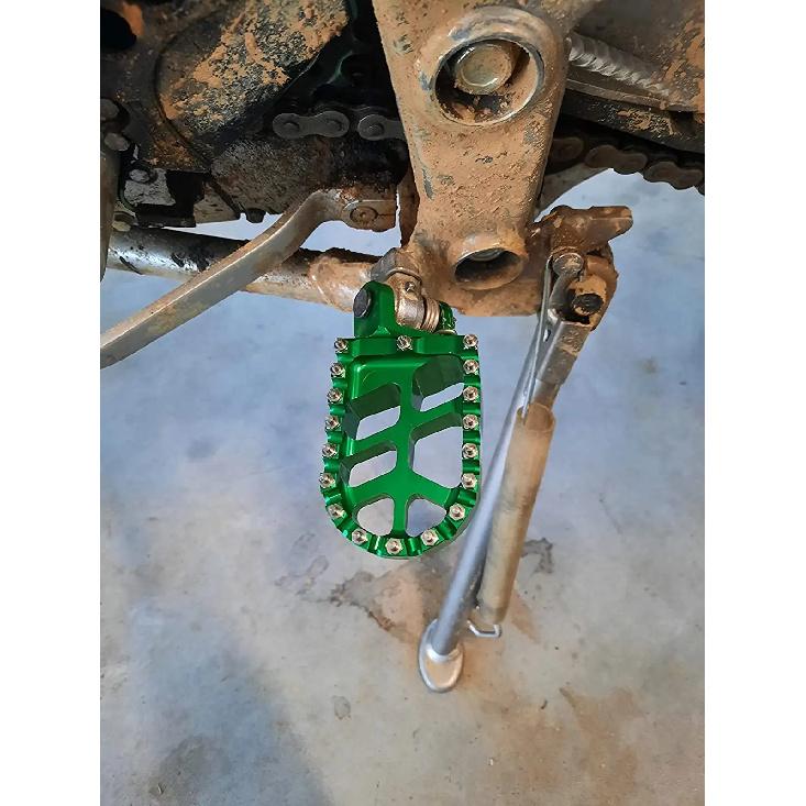 For Kawasaki KLX300R KLX300S KLX300SM KLX650 KLX650R KLR650 KLX 300R 300SM KLR 650 Accessories Footrest Footpegs Foot Pegs Pedal