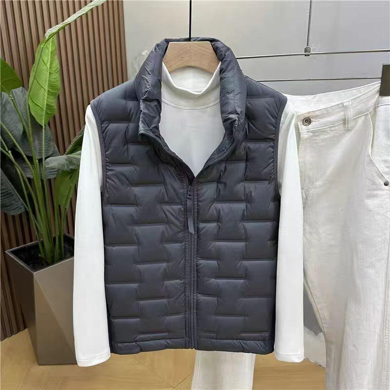 Fashion inner vest thermal vest sleeveless vest simple down cotton vest