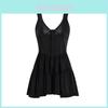 Chemise de nuit décontractée sans manches pour femme en tissu extensible pour la maison et l'hôtel