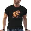 Pixelated Beaver Artistry Tshirt Holiday Party Tshirt For Men