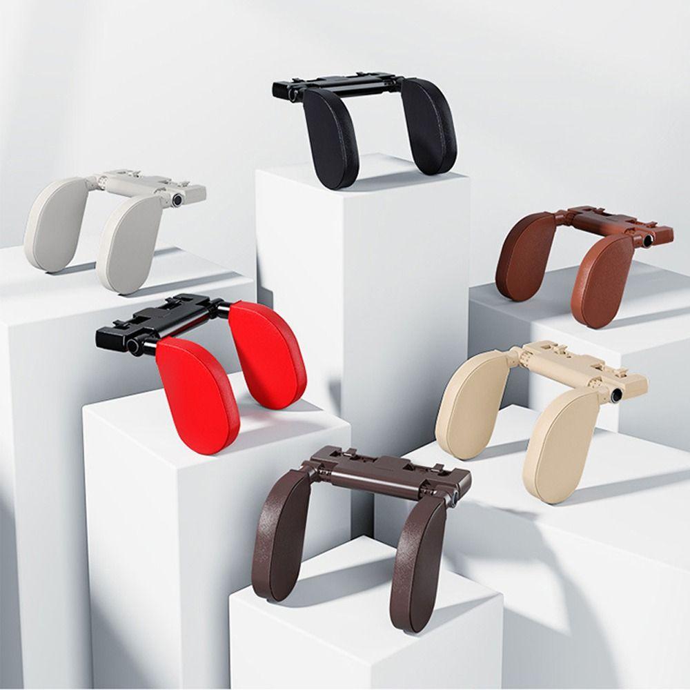 Ergonomic Automobile Headrest with Side Pad Neck Pillow Universal Car Side Headrest Adult