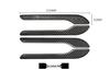 Tesla Model 3/Y Refresh Carbon Fiber Door Handle Sticker