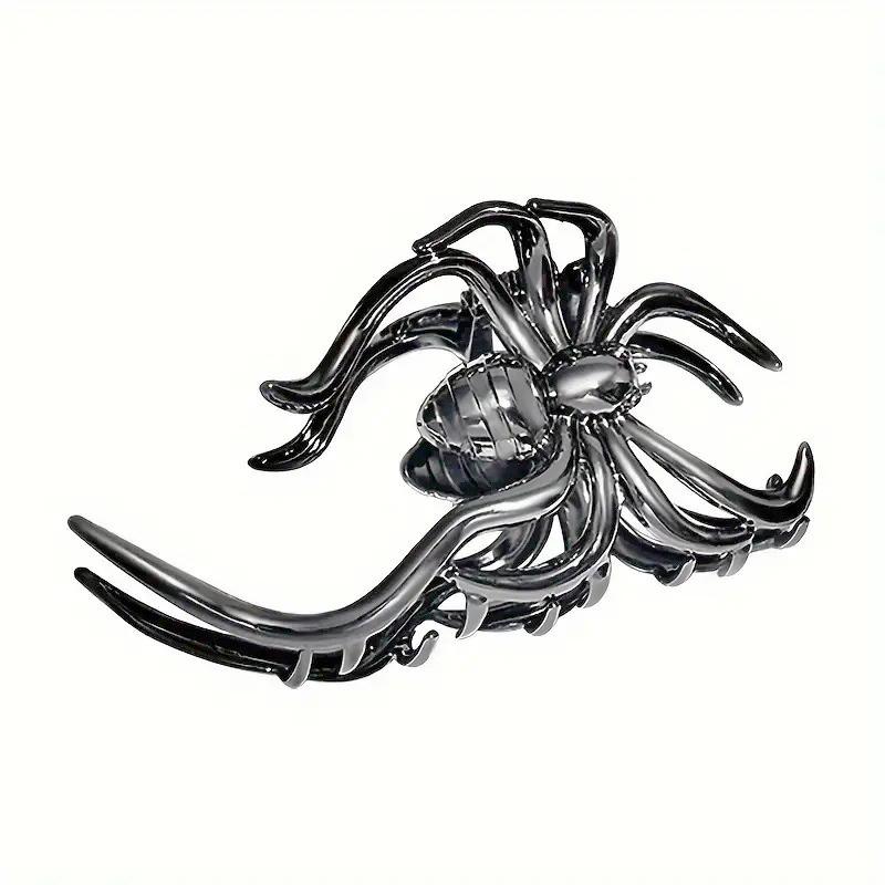New Spider Web Metal Hair Crab Alloy Halloween Hair Claw Clips Hairgrip Hairpin Barrette Clamps Party Hair Accessories