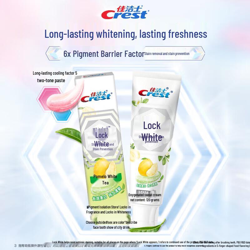 Crest Scented Whitening Toothpaste