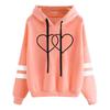 2025 new niche design sweater women's European and American loose printing women's sweater