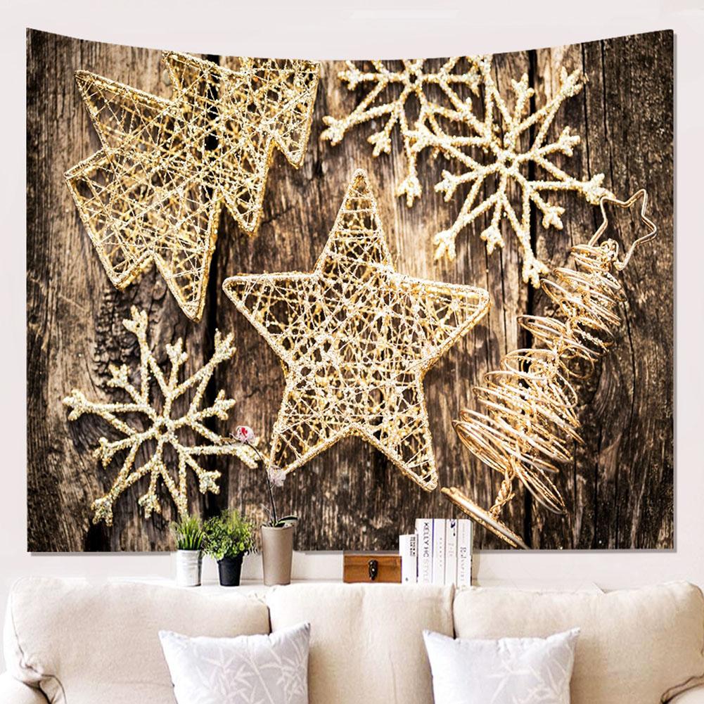 Christmas Wall Hanging Tapestry Home Bedroom Background Decorative Cloth