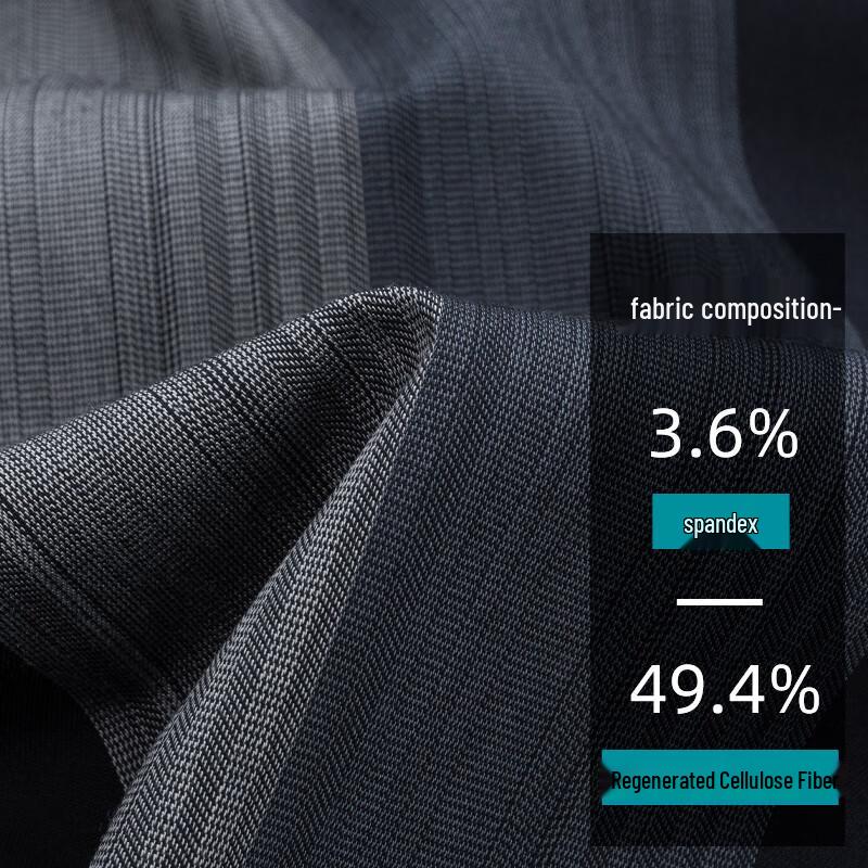 Chemise d'affaires à carreaux respirante à manches longues pour homme