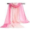 Sunscreen Chiffon Scarf 160*50cm Beach Gauze Scarf Elegant Silk Scarf  for Women
