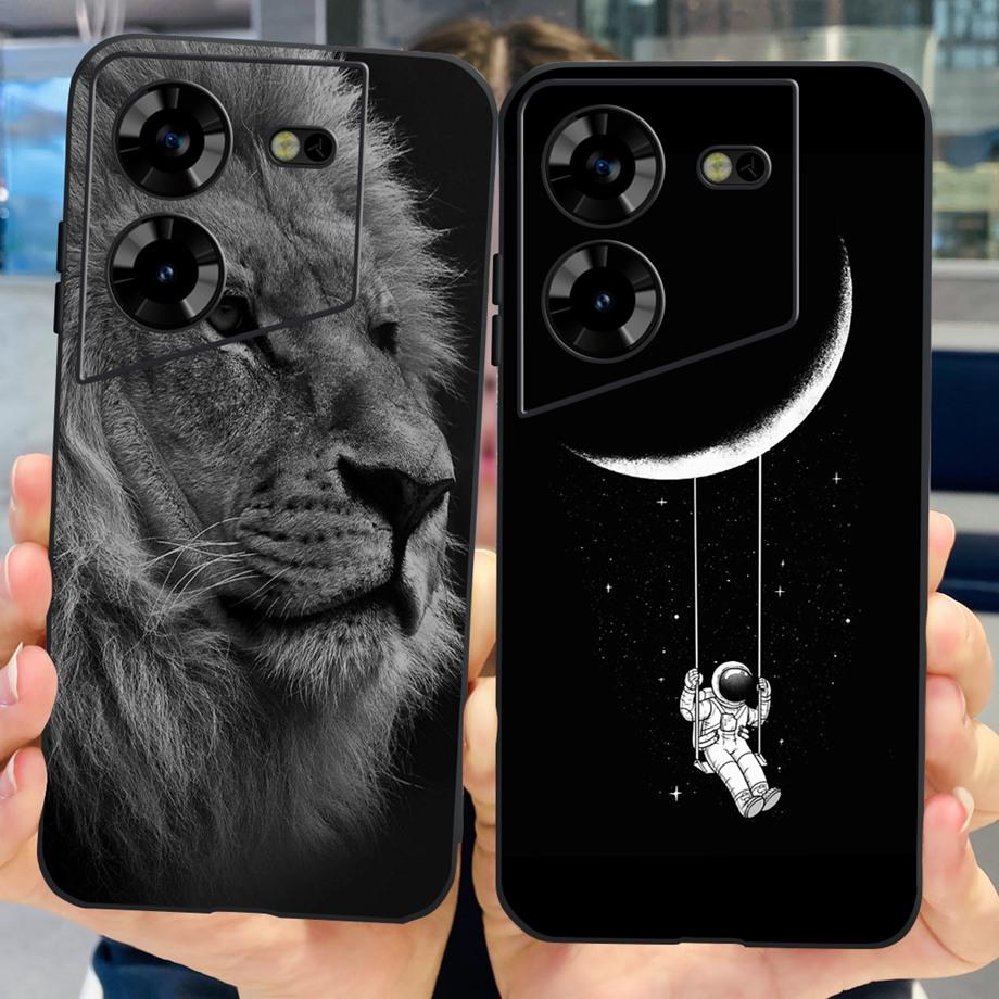 Soft Cases For Tecno Pova 5 4G Pova5 Phone Cover Matte Liquid Silicone Slim Funfas Capa For Tecno Pova 5 Pro 5Pro LH8n Bumper