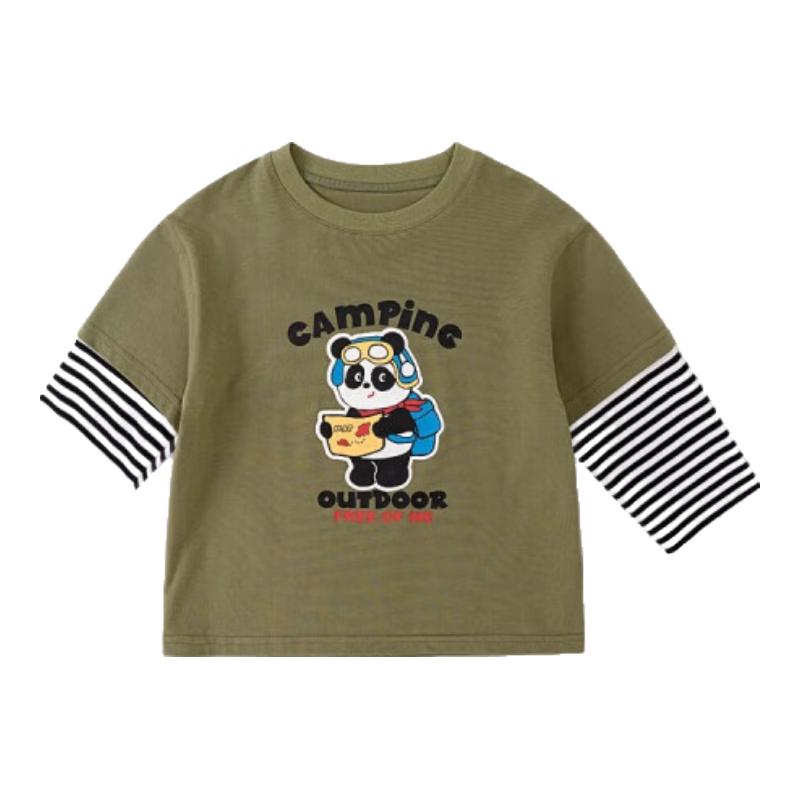 

Dudujia Kids Long Sleeve Layered T-Shirt 110