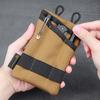 1PC Compact Pocket Organizer Pouch Multifunctional for Camping Hiking Mountaineering Card Key EDC Tool Storage Bag
