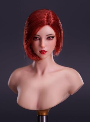 Speelgoed & Hobby's [TOYBARJAPAN] Actiefiguur Hoofd 1/6 Schaal voor TBLeague Lichaam - YMTOYS YMT084B Mai - Onschuldige Studente/Kantoorvrouw/Aziatische Schoonheid H