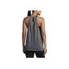 Nike Solid Color Round Neck Sleeveless Sports Vest Women Tops Gray 831779-060