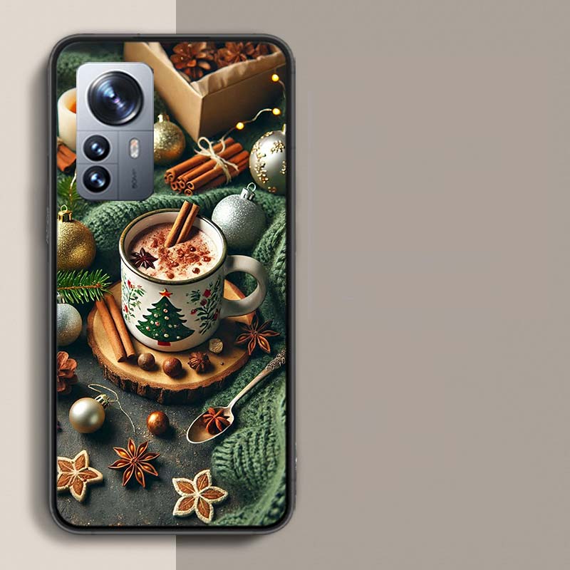 

Christmas Spiced Gingerbread Latte Phone Case For Redmi Note 15 Pro 5G 14 13 12 Pro Plus 11 11T 11E 11S 10 Pro 10S 9 9S Cover Ce Redmi Note 15 Pro 4G