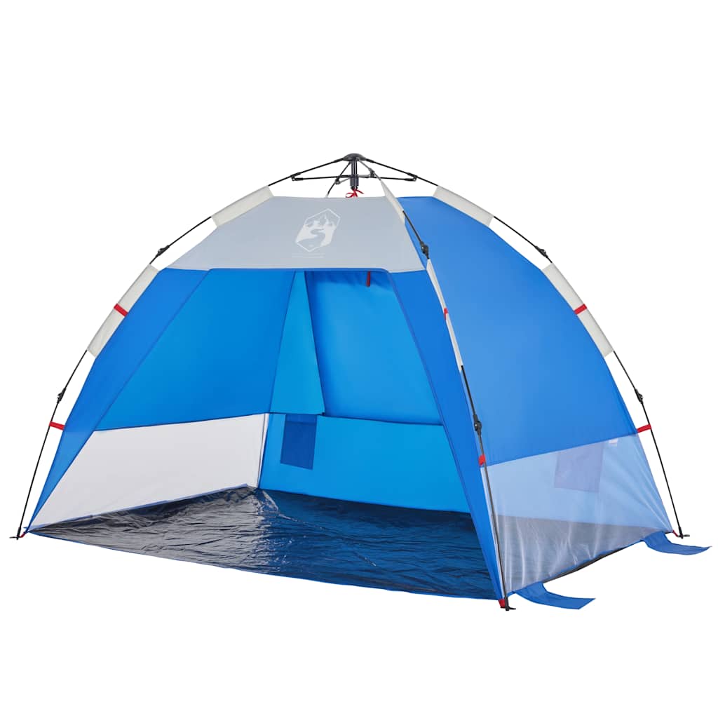 Vidaxl Beach Tent, 2-Person, Blue, Waterproof