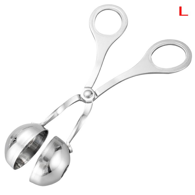 Lžíce na výrobu masových kuliček Nepřilnavý kuchyňský nástroj na vaření masa z nerezové oceli