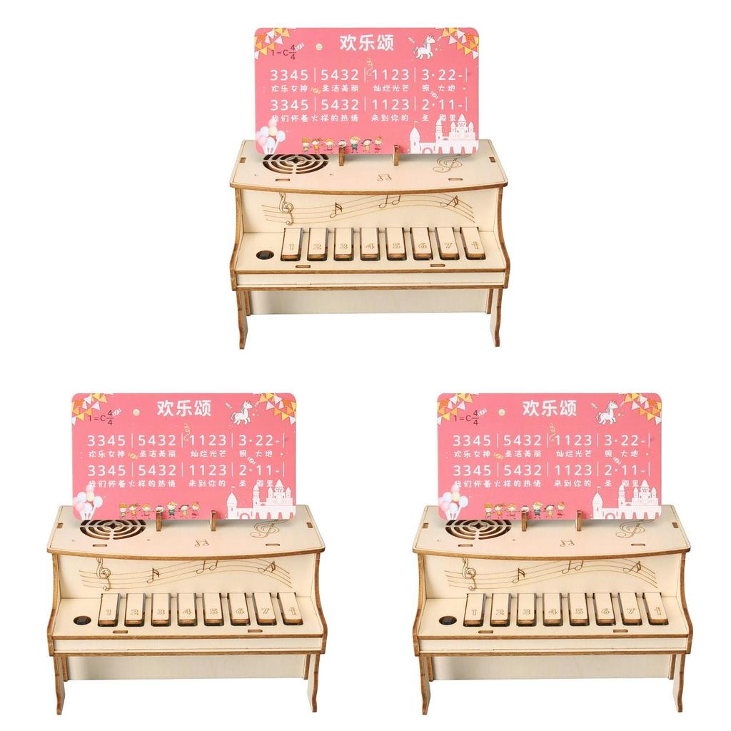 Diy Tech Craft Electronic Piano For Kids Science Education Toy