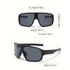 Fashionable Mirror Sunglasses Unisex for Cycling Driving Outdoor Mountain Climbing - Stylish UV Protection