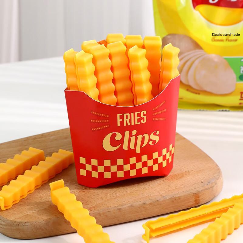 Cute French Fry Magnetic Food Sealing Clip